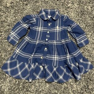 Ralph Lauren Navy Plaid Shirt